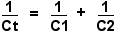 Capacitor Reciprocal Formula